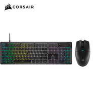 【海盜來襲】海盜船 Corsair KATAR PRO 電競滑鼠+海盜船 CORSAIR K55 CORE RGB 遊戲鍵盤
