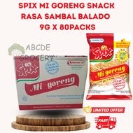 Spix Mi Goreng Snack Rasa Sambal Balado 9 g × 80 packs