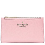 Kate Spade Leila Small Slim Bifold Wallet in Bright Carnation wlr00395