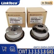2pcs Engine Parts CVVT Camshaft Gear Set Kit 3.3 3.5 3.8 L G6CU G6DA G6DB 99-20 For HYUNDAI ix55 XG 