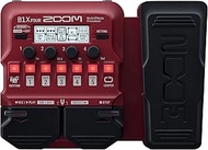 Zoom B1X FOUR Bass Multi-Effects Processor with Expression Pedal, With 70+ Built-in Effects, Amp Mod