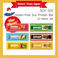 Soyjoy, Gluten-free, Diet soy protein bar, 1 each 30g 12-piece set, Otsuka Pharmaceutical, Protein, Milk free, Egg free, Vegan【Direct From Japan】