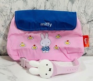 【全新】 日本直送 2024 最新 Miffy Cosmetics Pouch in Pink 藍色生日花裙仔 粉紅色化妝袋 小物M巾收納袋 扭蛋 蛋殼 蛋紙（如不要蛋殼．包平郵）