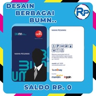 NEW PRODUCT CETAK ID CARD BUMN ADHI KARYA CETAK MENGGUNAKAN KARTU EMONEY MANDIRI MAJU453