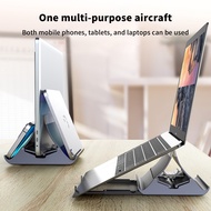 Laptop Stand for Desk, Laptop Riser, Aluminium Alloy Made Foldable Portable Laptop Accessories, Adjustable Laptop Holder