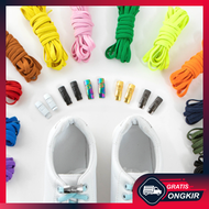 Gratis Ongkir - Tali Sepatu Praktis Magnet / Shoelace Lock Push Button Buckle
