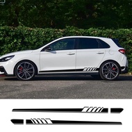 2Pcs Car Stickers For Hyundai Tucson i40 i30 i10 i20 IX35 IX20 Solaris Genesi GDi AutoAccessories De