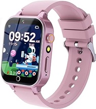 Cosjoype Kids Smart Watch Gift for Girls Age 5-12, 26 Games HD Touch Screen Watches with Video Camer