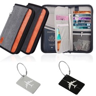 Travel Wallet Family Passport Holder Travel Documents Holder Organizer Passport Wallet With RFID Blo