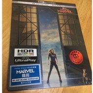 Marvel隊長 Captain Marvel  港版 4K UHD+Blu-ray 鐵盒 Steelbook