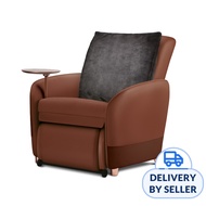 OSIM uDiva 3 Plus (Brown) Smart Sofa + Faux Fur Cover