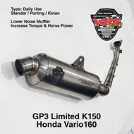 Knalpot WRX GP3 Limited K150 Honda Vario160 Vario 160