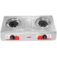 Standard Gas Stove Double Burner Gas Stove Stainless Body