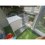 Parrot Cage Starling Tiger Skin Black Phoenix White-Eye Du Dan Thrush Villa Home Large Bird CageHT99