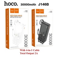 Hoco Power Bank 30000mAh J146B with 4 in 1 Cable Total output 2A