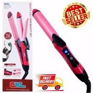 CKL737 Hair Straightener Curler 2 In 1 Size 26mm. Model CKL-737