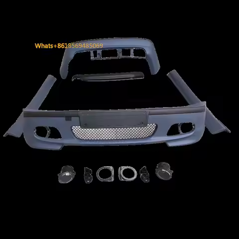 High Quality Car Modification MT Sport Body Kit Tech Front Rear Bumper 3 Series E46 1998-2004