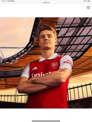 Arsenal 22-23阿仙奴主場球員版英超章球衣#8奧迪加特