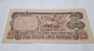 Uang 25 Rupiah Ori Tahun 1947