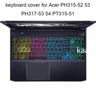 Keyboard Cover For Acer Nitro 5 AN515 54 54W2 AN 515-54 AN515-51G / 17.3" Acer Nitro 7 AN715-51 15.6