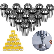 15 Pcs ER11 Spring Collet Set, ER11 Workholding Engraving Collets, High-precision Spring Collet Set 