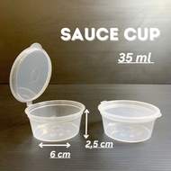 cup puding 60ml 150ml cup sambal 35ml tempat saos sambal grosir murah  - cup saos 35ml