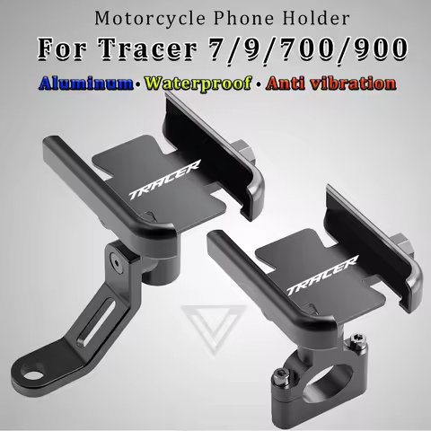 Motorcycle Phone Holder Aluminum Tracer 700 Accessories 2023 for Yamaha TRACER 7/9 Tracer7 Trace9 Tr