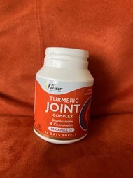 薑黃 關節複合物氨基葡萄糖 和 軟骨素 Turmeric Joint Complex Glucosamine & Chondroitin 60粒 Joint & Bone Health 60 片 英國