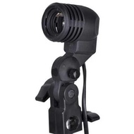 Lamp Holder Single Socket E27 with Umbrella Holder - HQ-DZ001 OTS
