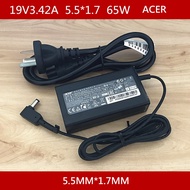 New Acer 19V 3.42A 65W AC Adapter Charger for Acer Aspire 5315 5630 5735 5920 5535 5738 6920 7520 PA-1650-86 S3 E15 power supply