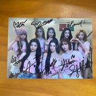hand signed Hearts2Hearts Autographed Signed group Photo  5*7  k-pop 2026
