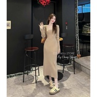 MAIX LONG SLEEVE WINTER DRESS BG