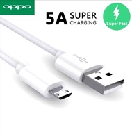 Oppo A17 A17K A12E A12 A15 A11 A11K A31 A3S A5S A5 F1S F5 F7 F9 F11 2.4A Fast Charging Cable Micro U