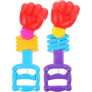 2pcs Telescopic Fist Shooting Toys Retractable Fist Shooter Trick Toy Funny Child Kids Plastic Party