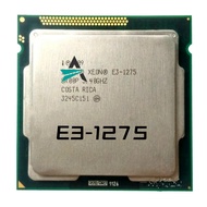 E3 E3-1275 Xeon ใช้แล้ว1275 3.4 GHz Quad-Core เครื่องประมวลผลซีพียู8M 95W LGA 1155