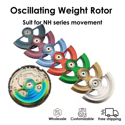 Oscillating Weight Rotor Circle lines suit for NH series 4R35B 4R36A Automatic movement Refit Access