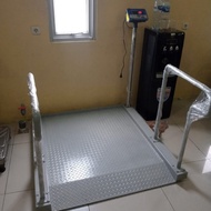 Timbangan WHEELCHAIR WCS SERIES  SCALES SAYAKI A1-5 KAPASITAS 500KG  / 0.5KG / TIMBANGAN KURSI RODA 