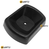 WENNEYU Trailer Wheel Chock, 16.8 x 12.7 x 3.5cm Black Rubber Wheel Chock, Stable Nitrile Rubber Sin