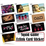 ❤ Ezlink Card Stickers  ❤ Card Stickers ❤ SquidGame ❤ Staff Pass Sticker ❤ Squid Game
