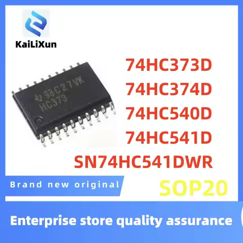 10Pcs SN74HC373 SN74HC374 SN74HC540 SN74HC541 D/DW/DWR Wide Body 7.2MM SOP20 SMD IC Chip