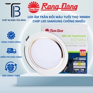 {Genuine} Rang Dong LED Ceiling Light - Downlight, Downlight Light Change Color 3W, 5W, 7W, 9W, 12W