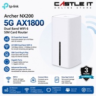 TP-Link Archer NX200 5G AX1800 Dual Band WiFi 6 SIM Card Router