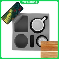 Couch Cup Holder Tray Anti Slip Silicone Couch Cup Holder Space Saving Sofa Cup Holder for Snacks Be