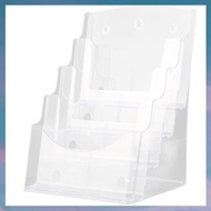 [hotkeystore.] A5 Acrylic Brochure Display Stand Rack Flyer Holder Magazine Organizer