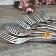 Hotel Dinner Fork Stainless Steel 18-10 Stainless THICK Cutlery Set