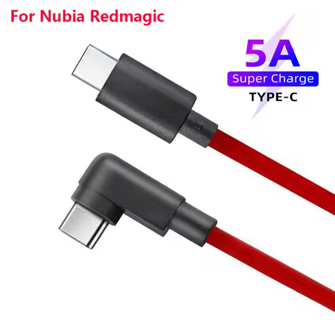 Original 5A PD Quick Charger Cable For Nubia Redmagic 8 7 6 5 Pro Z50 Z30 Ultra 6R Z40S 7S USB C to 
