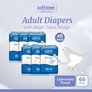 Adfit | Adult diaper | TAPE | 6 packs combo