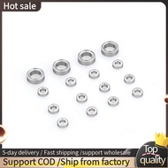 16PCS Steel Bearing 3X6X2mm 6X10X3mm for  C14 C24 B36 MN D90 MN-90 MN99S RC Car Spare Parts Upgrade 