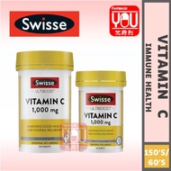 Swisse Ultiboost Vitamin C 1000mg 60's or 150's