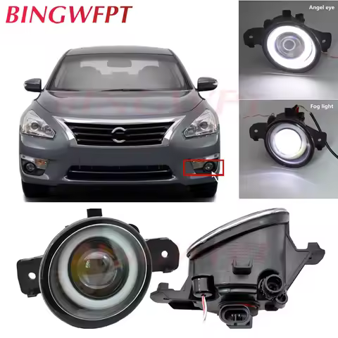 2Pcs Fog Light Lamp Assembly For Nissan Teana J32 For Nissan Teana 2004-2015 Fog Lights for Altima 2